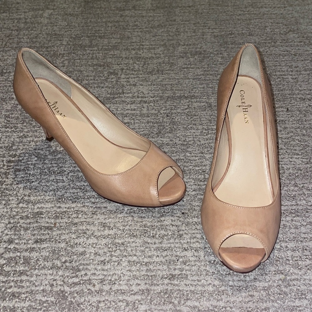 Nude Cole Haan heels